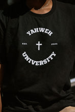 Load image into Gallery viewer, Yahweh University Tee - Black
